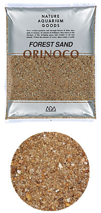 ADA Forest Sand - Orinoco песчаный грунт, коричневый, пакет 8кг - Кликните на картинке чтобы закрыть